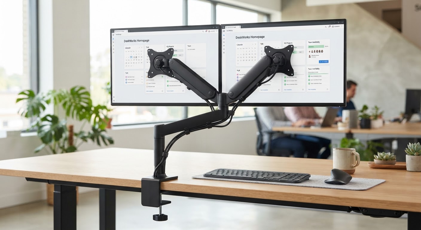 Dual Monitor Arm — product photo